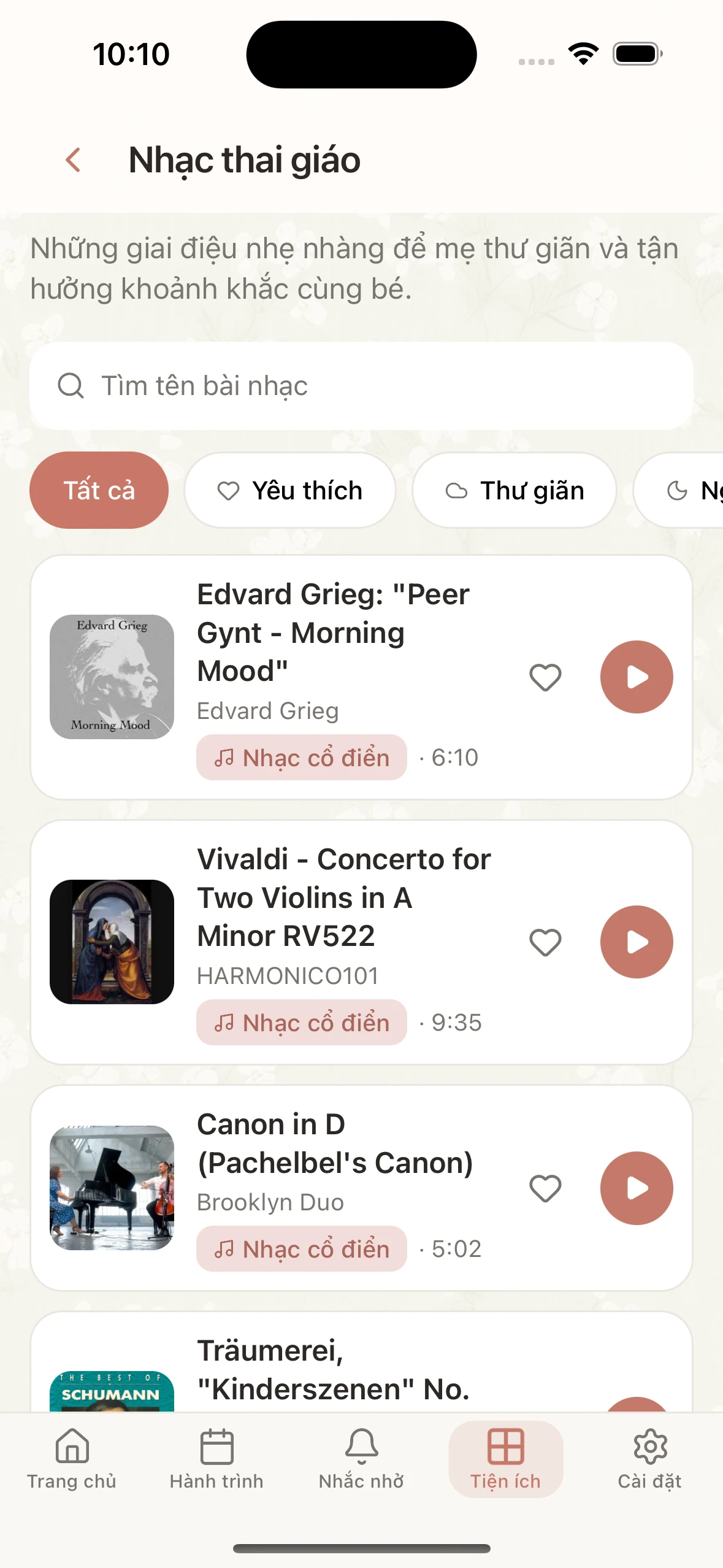 Mama Journey – màn hình Nhạc thai giáo